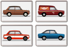 FRIDGE MAGNET - HILLMAN IMP COLLECTION - Large Acrylic, Classic, Car