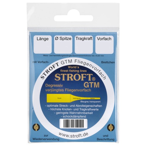 STROFT GTM Fly Leader System 375Cm Small Dry Fly Fishing Leader