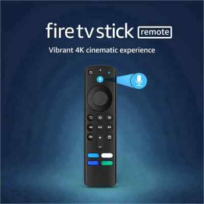 Ersatz-Sprachfernbedienung für Fire TV Stick und Fire TV Cube Max/ Lite 4k