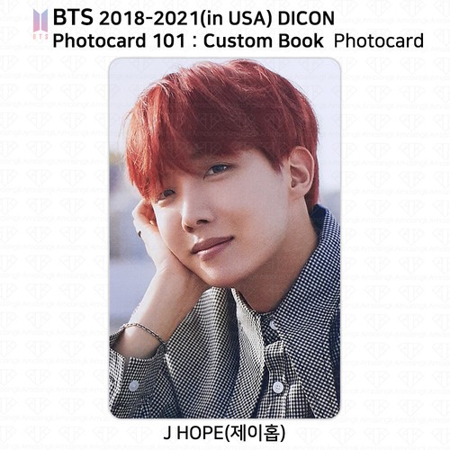 BTS 2018-2021 (in USA) Dicon Photocard 101 : Custom Book Photocard KPOP K-POP - Picture 73 of 212