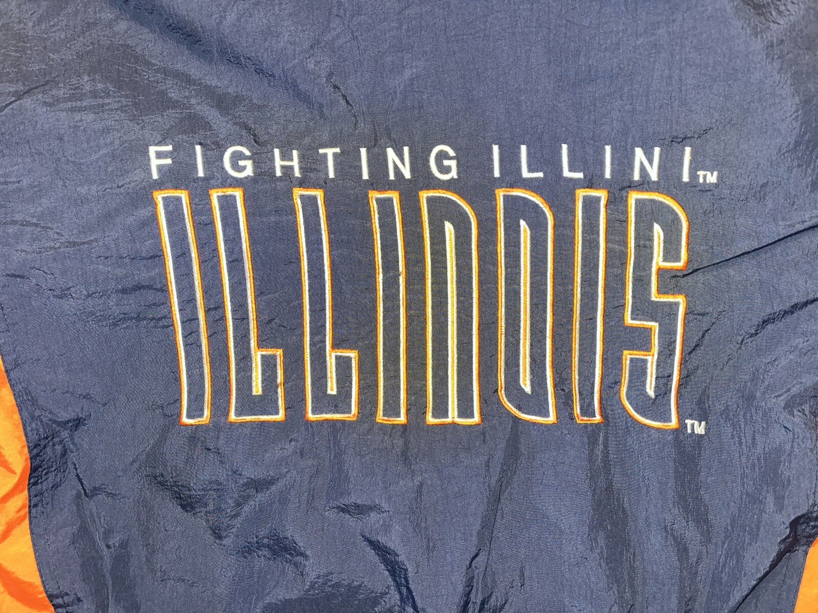 Univ of Illinois FIGHTING ILLINI CHIEF ILLINIWEK S/S T-Shirt S Banned  Tri-blend