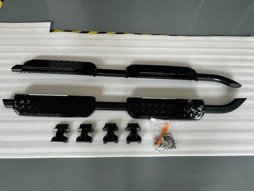 Glossy Black Running Board Side Step Accessories for LR Defender 110 2020-2025 - Picture 10 of 10