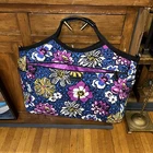 RETIRED PATTERN - VERA BRADLEY Carryall Travel Bag (African Violet) (NWOT)