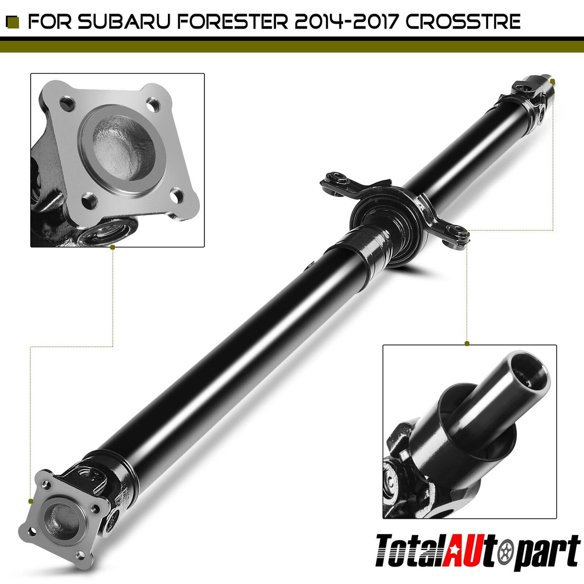 Drive Shaft Assembly for Subaru Crosstrek 16-17 Forester AWD