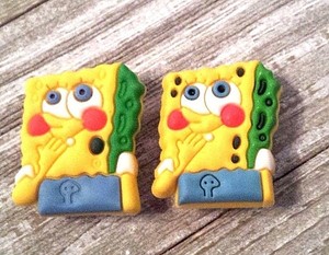 spongebob croc charms