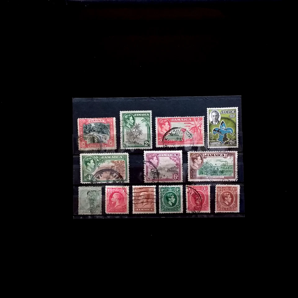 JAMAICA Small Fine Used Collection G100 Free Registered Mail - Image 2 of 3