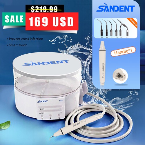 Touch Neu Dental Ultraschall Piezo Skalierer + abnehmbares Handstück passend für EMS SANDENT - Bild 8 von 24
