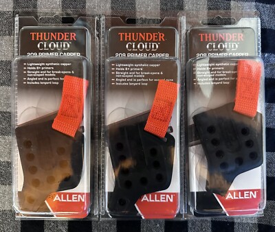 New - Lot Of 3 - Allen Thunder Cloud 209 Primer Capper - Each Holds 8 Primers
