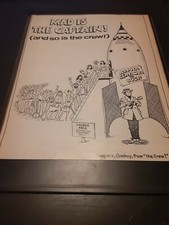 Crystal Gale We Must Believe In Magic Rare Original Promo Poster Ad Framed!