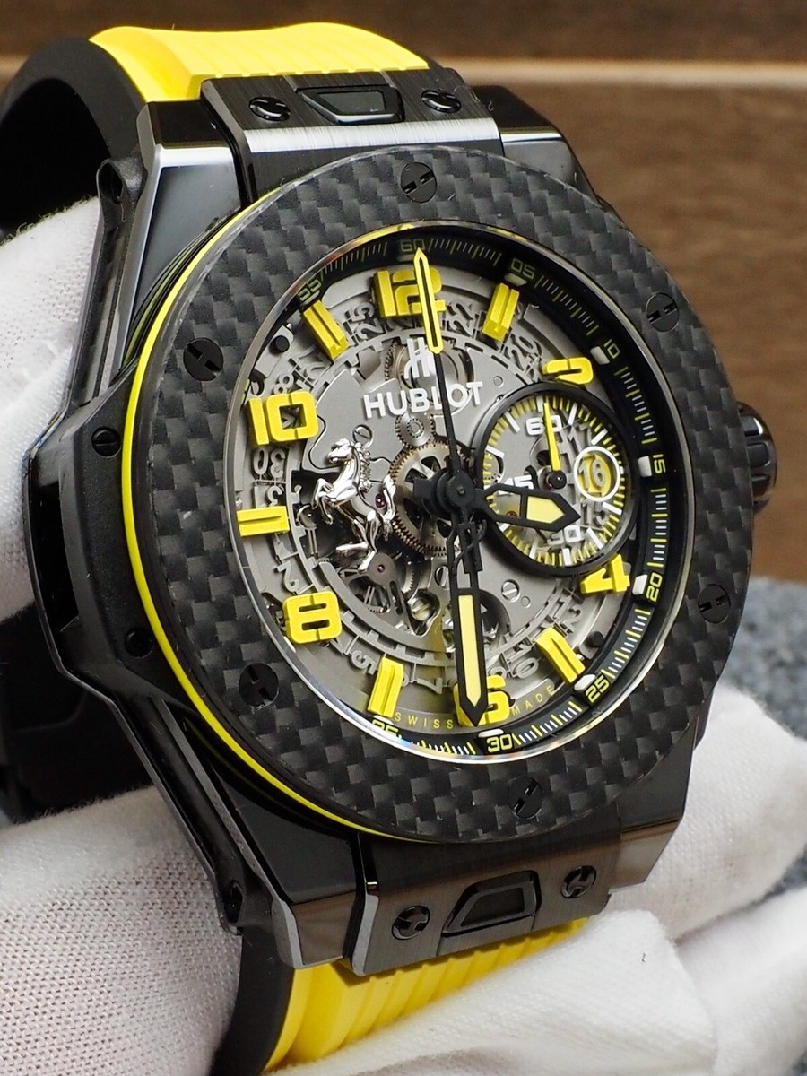Hublot Big Bang Ferrari Yellow Carbon Ceramic 99% LNIB 2