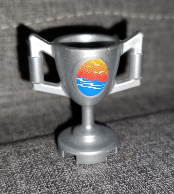 Lego Metallic Silver Trophy (15608 / 89801 / 89802) From Set 8897