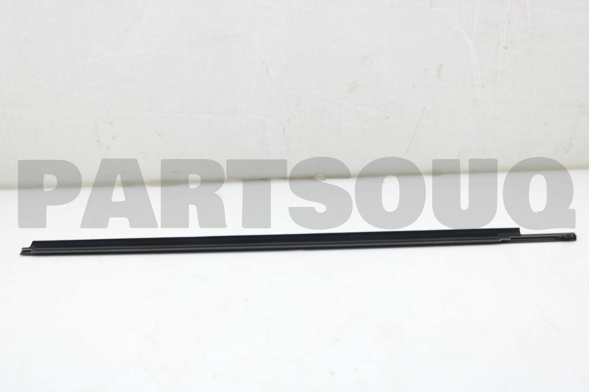 7572060080 Genuine Toyota MOULDING ASSY, FRONT DOOR BELT, LH