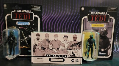 Hasbro Star Wars Imperial Officers 4 Pack, Tie Fighter Pilot, Imperial Gunner MB