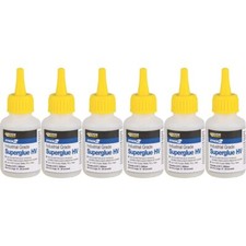 Everbuild Industrial Grade High Viscosity Superglue Clear 50gm  x 6