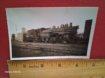 DELAWARE & HUDSON RAILROAD 2-8-0 LOK #933 FOTO GELEAST CNR MONTREAL 1947