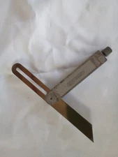 Vintage Stanley T Bevel Square  All Metal 8 Inches