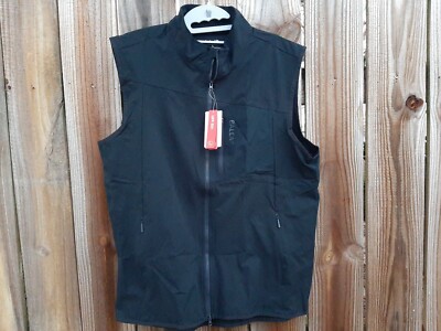 Lg BALEAF Men's Golf Vest Lightweight Sleeveless Running  Breathable Running Blk