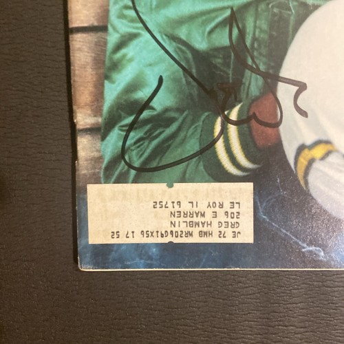 Vida Blue Signed Mar 27 1972 Baseball Sports Illustrated SI Magazine Oakland A's - Picture 3 of 6