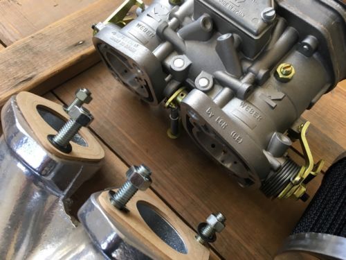 WEBER Carburador 48 IDF Doble Sistema para VW Tuning Bus Escarabajo Karmann Ghia - Bild 6 von 12