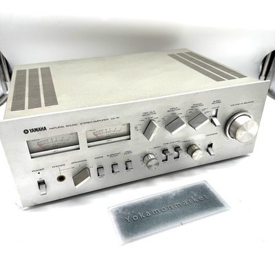 Yamaha CA-R1ステレオアンプ 150W シルバー Yamaha CA-R1 Stereo Integrated Amplifier Vintage Audio Tested 100V