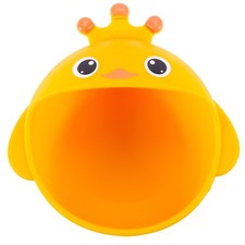 Quack Snack Silicone Duck Bowl - Baby Suction-Bowl - BPA, Lead, and Phtha...