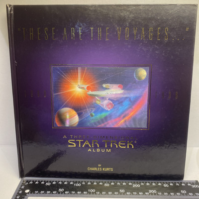 These Are The Voyages: A Three-Dimensional Star Trek Album Hardback (HB) Book