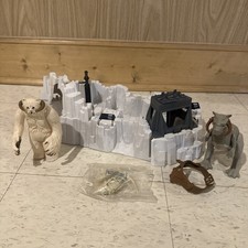 Empire Strikes Back Hoth Imperial Attack Base, Wampa & Tauntaun, 1980, senza scatola