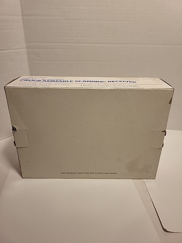 Vintage Realistic Pro-57 Programmable Scanning Receiver 10 Chan Model 20-126 - Zdjęcie 3 z 21