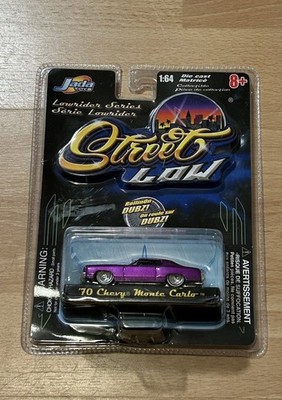 Jada Toys Street Low Lowrider Series 1970 70 Chevy Monte Carlo 1:64 Purple