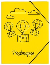PAGNA Postmappe DIN A4 PP gelb mit Motivdruck