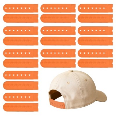 Snapback Extender, 11 Set Adjustable Plastic Hats Snap Buckle
