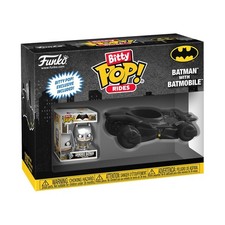 Funko - Figurine DC Comics - Ride Batman Batmobile Bitty Pop 6cm - 0889698836210