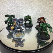Warhammer 40k- Space Marines Terminators 5x models built some paint MS62325
