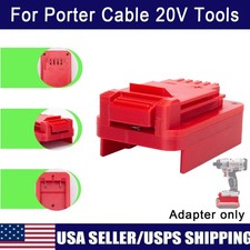 Adapter For Craftsman 20V Li-Ion Battery to Fits For Porter Cable Power Tools