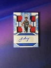 2022 Panini Chronicles Cornerstones Jaden Ivey Rookie RC Auto Quad Relic /25