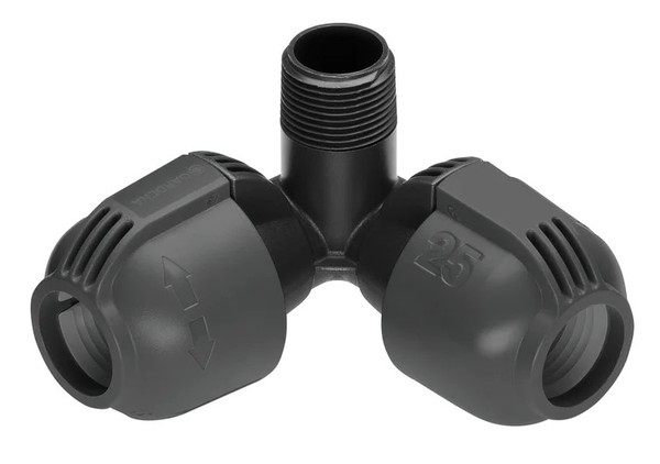 "Gardena WinkelstüCk 25 Mm X 3/4\"-AußEngewinde Pipeline Sprinkler Regner"-image