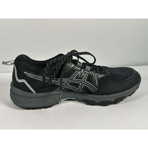 Asics Herren Gel-Venture 8 Herren schwarz & weiß Schnürschuhe Trail Laufschuhe Größe 7 - Bild 6 von 10