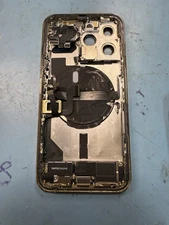 IPhone 13 Pro CUSTOM gold/blue Color Original Apple Housing Frame OEM PART