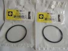 New 2 PRB SCB5.7  Square Cut Belts for VCR Cassette CD/DVD Drive