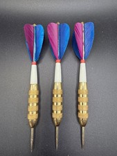 Vintage Unicorn Purple/Blue Feather Set Of Darts