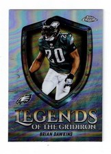 Brian Dawkins 2025 Topps Chrome Legends of the Gridiron Refractor Eagles #LOG-38