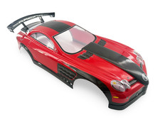 Racing Style Painted Body Shell with Spoiler for 1/10 On-Road RC Drift Car