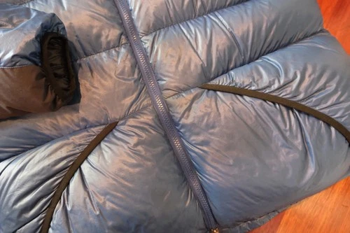 Marmot Plasma Parka 800 Fill Down 2004 Original Production Free Ship USA image 12