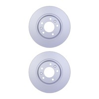 2 Bremsscheiben Voll Ø 71,1 Mm 12 Mm Hella Passend FüR U.A. CitroËN C5