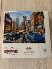 Motor City || Boardwalk Puzzle 500 Pieces || National || Made in USA!