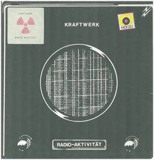 Kraftwerk Radio-Aktivität STICKER SHEET INCL. NEAR MINT Kling Klang Vinyl LP