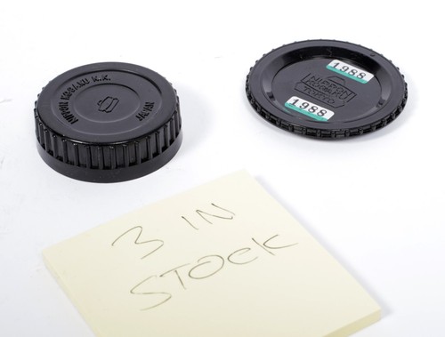 Vintage Nikon F Nippn Kogaku K. K. Body and rear lens cap set #1988