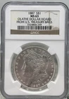 1887 Morgan Silver Dollar NGC MS63 – Olathe Dollar Hoard – U.S. Treasury Bags