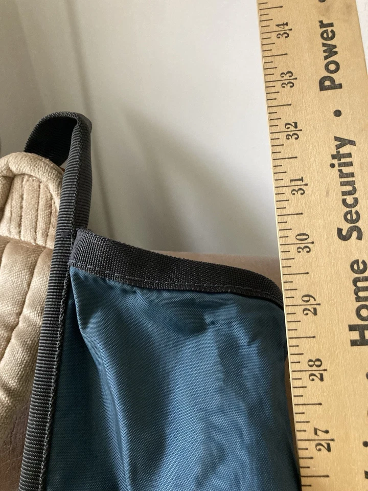 Bolsa vintage Ping Sunday con logotipo de palo torcido, correa única Foto 4 de 4