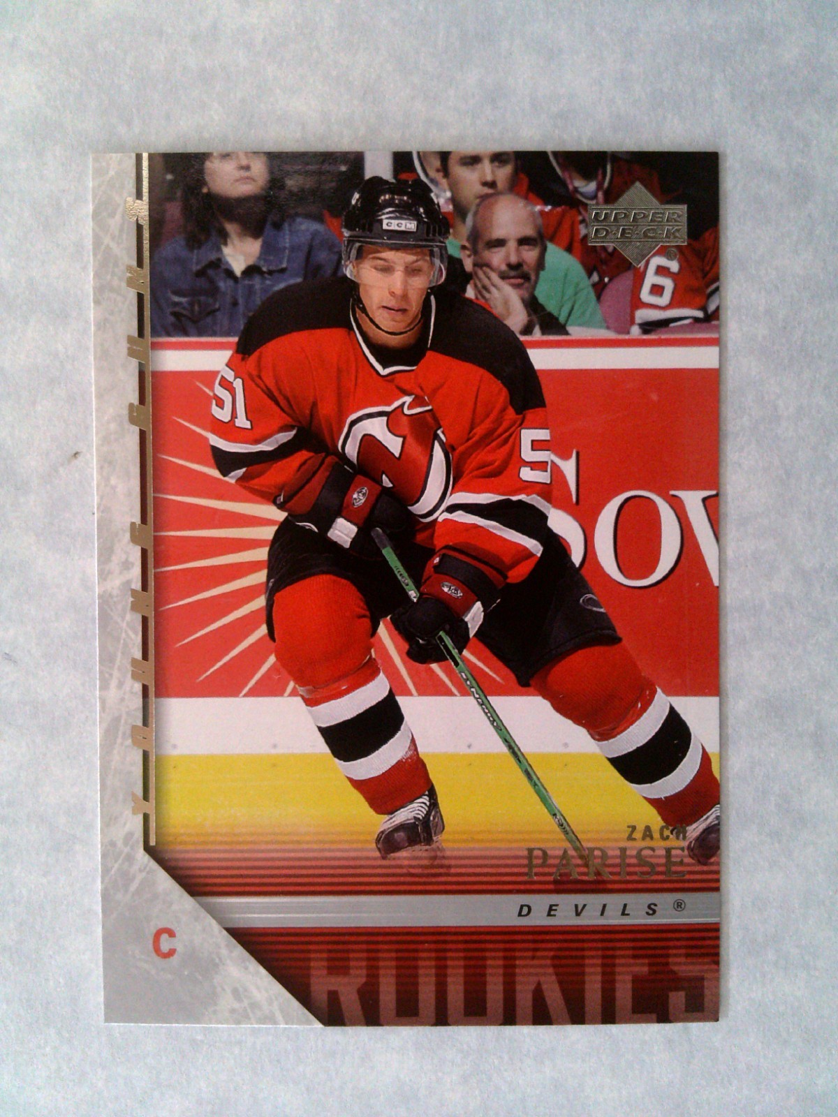 2005-06 Upper Deck Hockey #206 Zach Parise Young Guns Rookie - New Jersey
